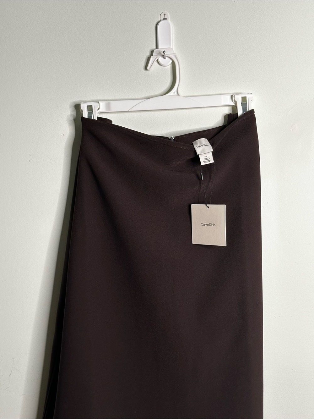 Calvin Klein Women's Dark Brown Pencil Skirt